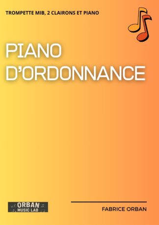 Piano d'ordonnance